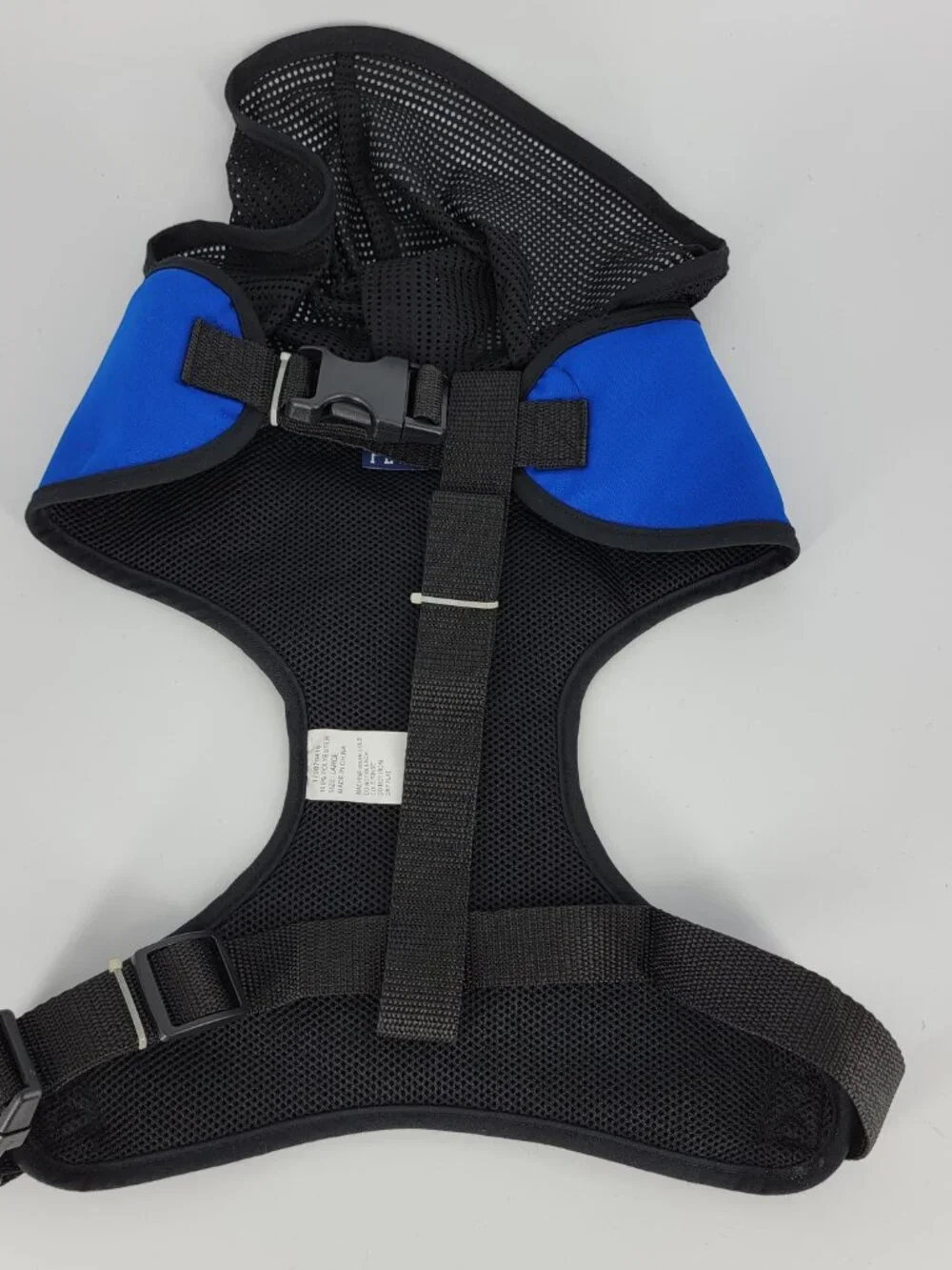 Florida Gators Hooded Harness Blue Black Reflective Stripe Mesh Large Dog